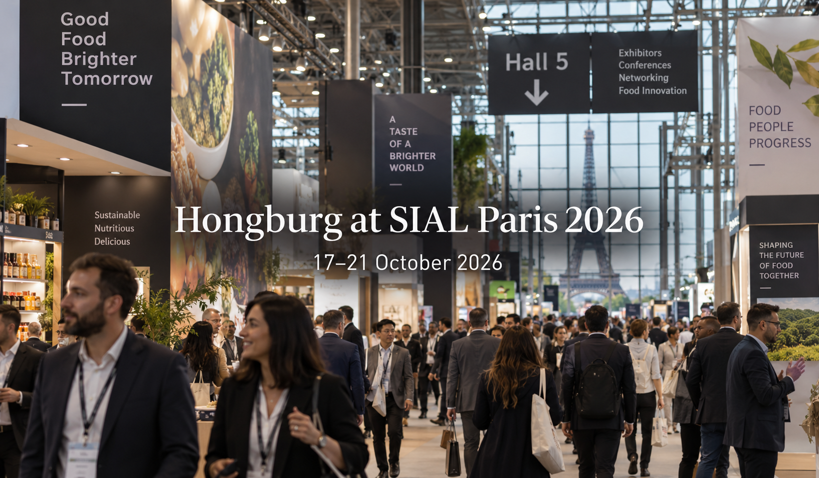 Hongburg အရသာထုတ်လုပ်သူ SIAL Paris 2026 တွင်ပြသရန်