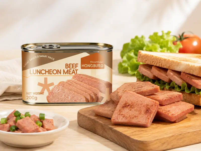 Classic Canned Beef Luncheon အသား