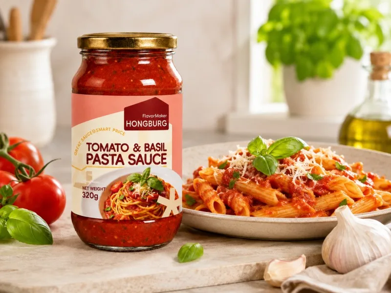 ခေါက်ဆွဲဟင်းလျာများအတွက် Classic Tomato Marinara Pasta Sauce