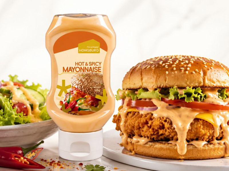 ကြွယ်ဝပြီး Creamy Hot and Spicy Mayonnaise