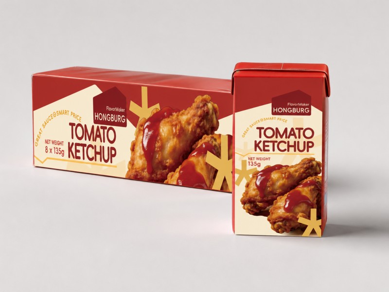 Tetra Pak ရှိ ခရမ်းချဉ်သီး Ketchup